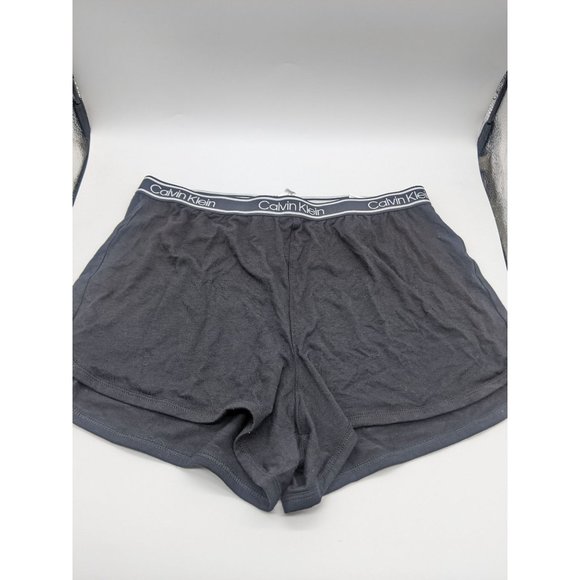 NWT Calvin Klein Sleepwear Boxer Shorts Sz XL Black - Picture 1 of 5